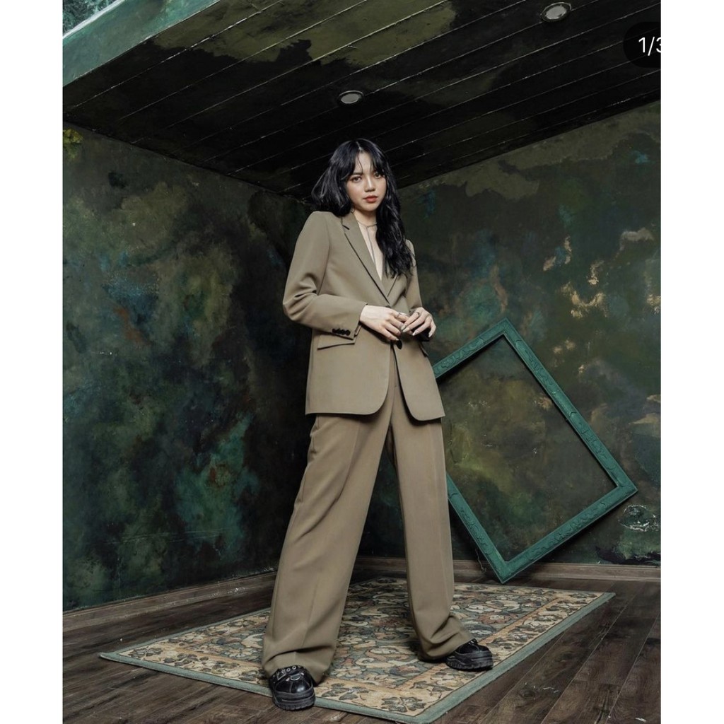 Set suit nâu rêu - SU021 | BigBuy360 - bigbuy360.vn