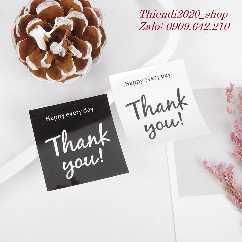 TEM01-Tem giấy chữ 'Thank you' >>