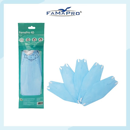 Khẩu Trang Y Tế Kháng Khuẩn Cao Cấp Famapro 4D - 98% Lọc Bụi, Kháng Khuẩn, Virus,Tia UV [ TÚI ] | BigBuy360 - bigbuy360.vn