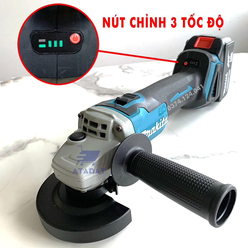 Máy Mài Dùng Pin MAKITA 199V Động cơ BL không than - 100% Đồng, Máy mài - cắt sắt, tường, gỗ, nhôm