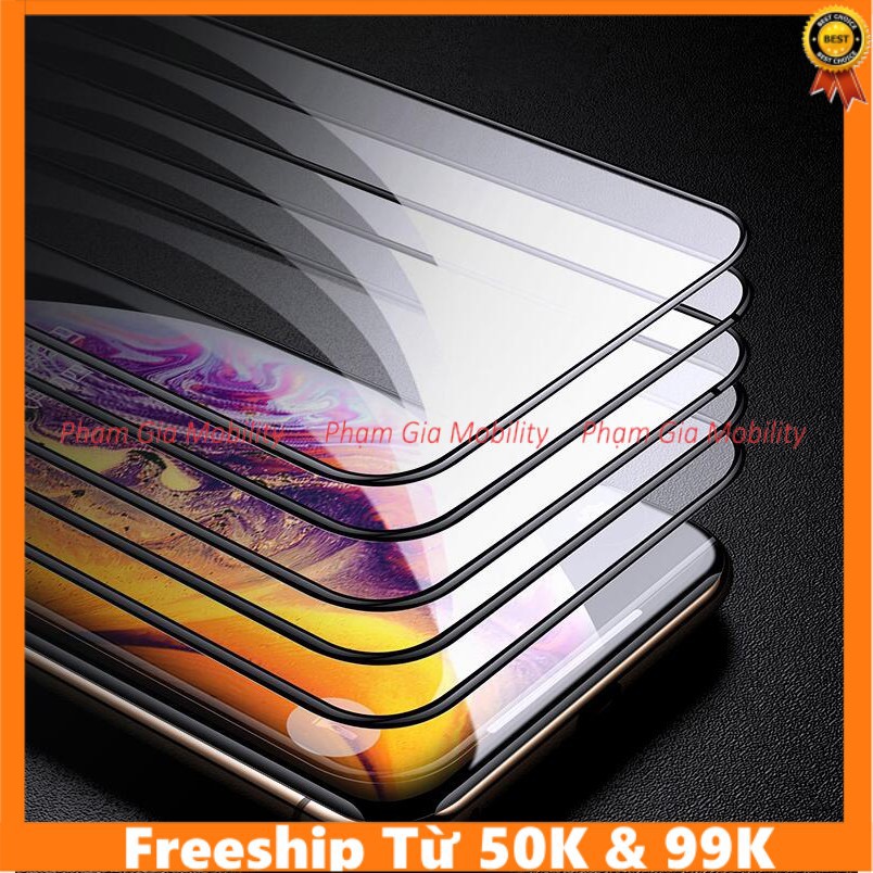 Dán cường lực Samsung Galaxy A20s full màn hình, full keo