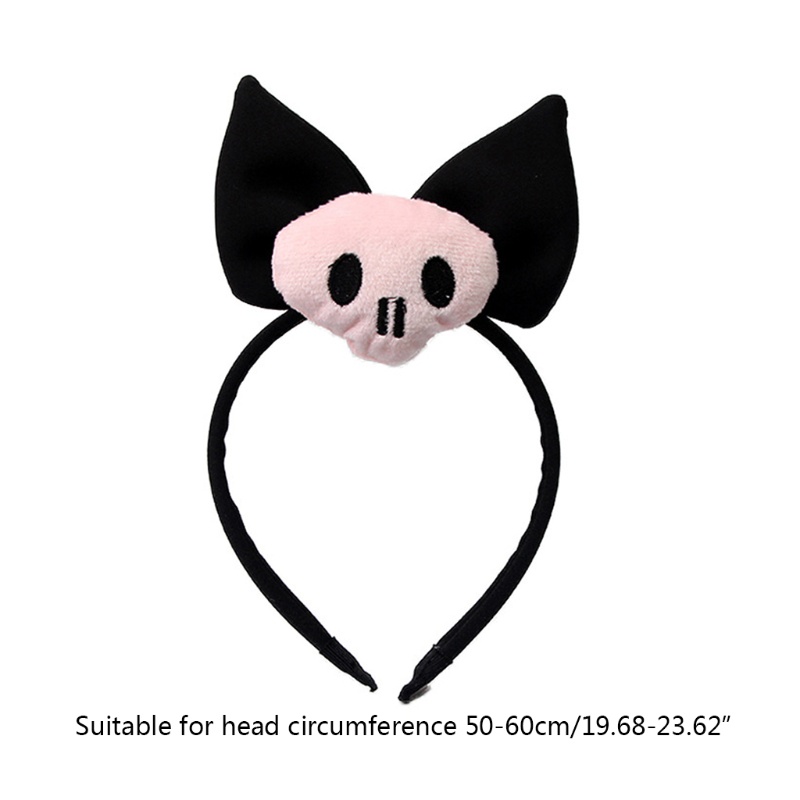 Băng Đô Cài Tóc Hình Đầu Lâu Hóa Trang Halloween Dễ Thương Cho Nữ