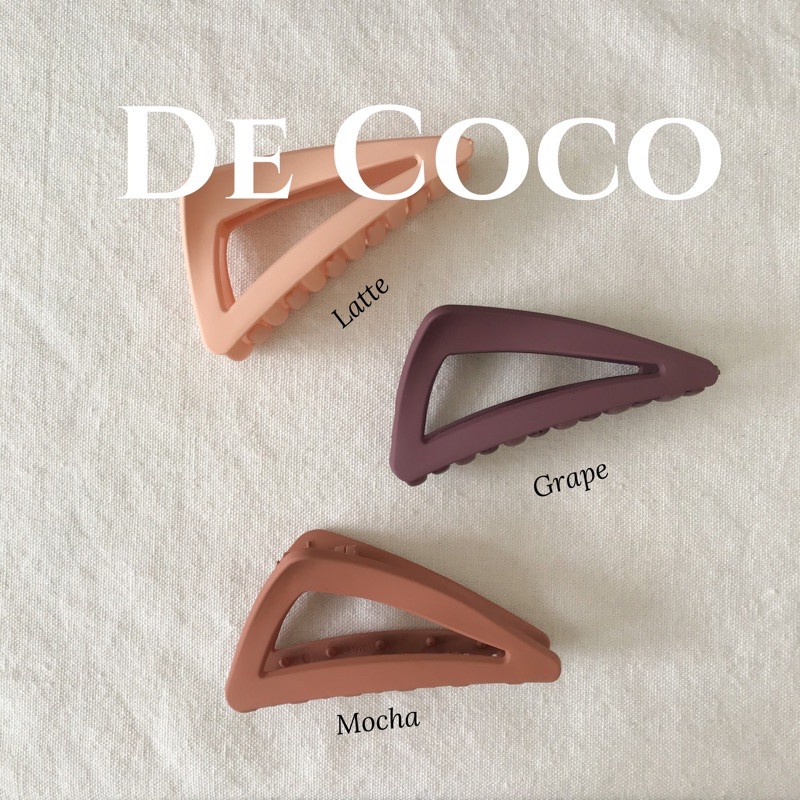 Kẹp càng cua Hàn Quốc tam giác De Coco