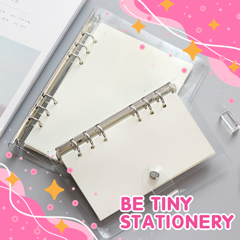 Bìa sổ còng size A5 A6 Binder PVC Be Tiny Stationery