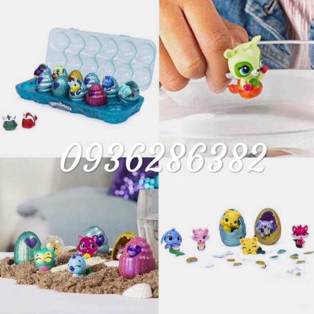 Thú rời Hatchimal các mùa mới (50c khác nhau)