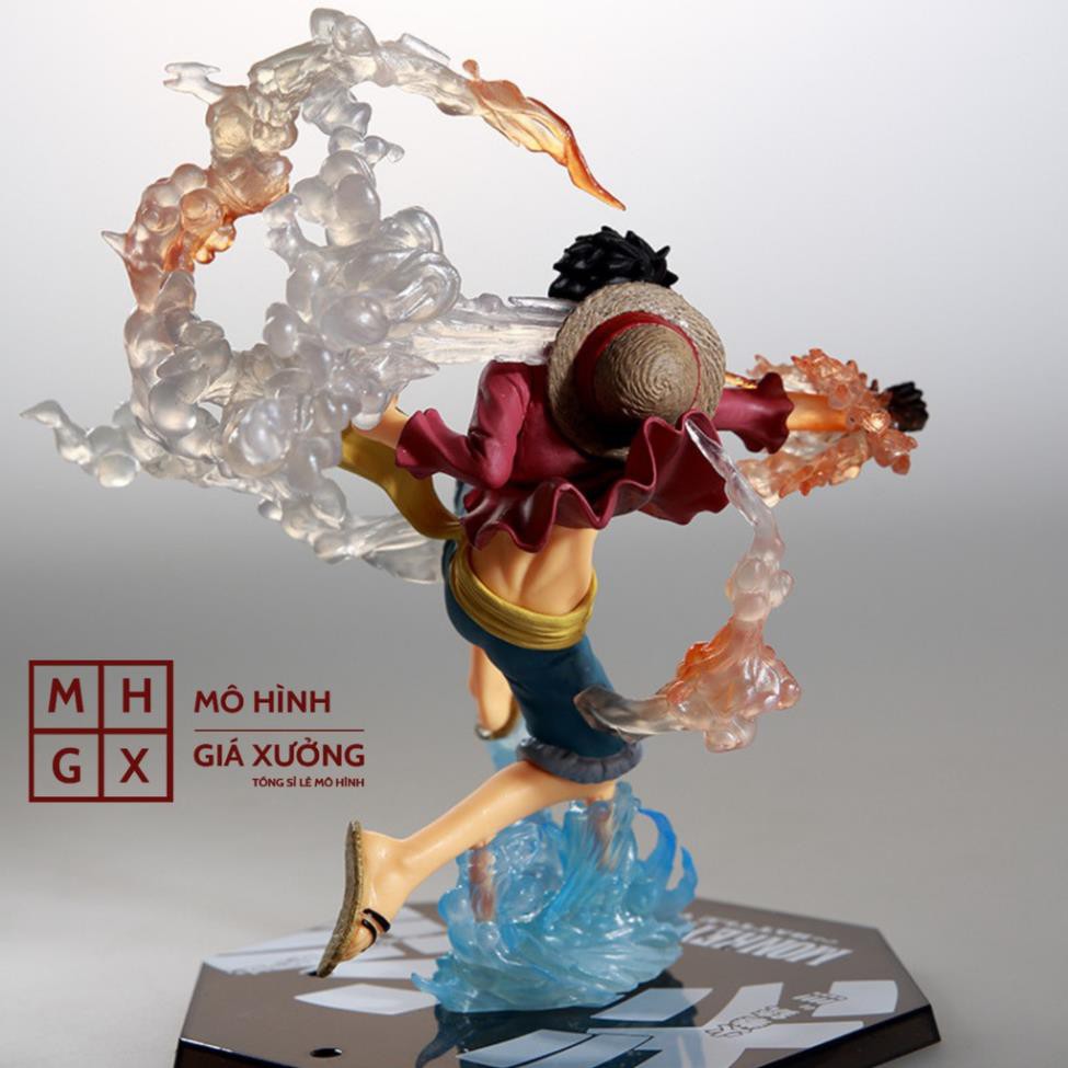 Mô hình  Luffy F.zero mũ rơm battle ver. One Piece gear 2 haki Cao 18cm   - Mô Hình Figure Monkey D.Luffy