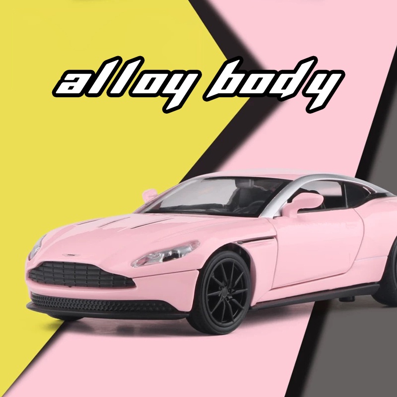 Mô Hình Xe Hơi Aston Martin DB11 AMR Bằng Hợp Kim Tỉ Lệ 1: 32 Có Đèn Và Nhạc Độc Đáo Sống Động