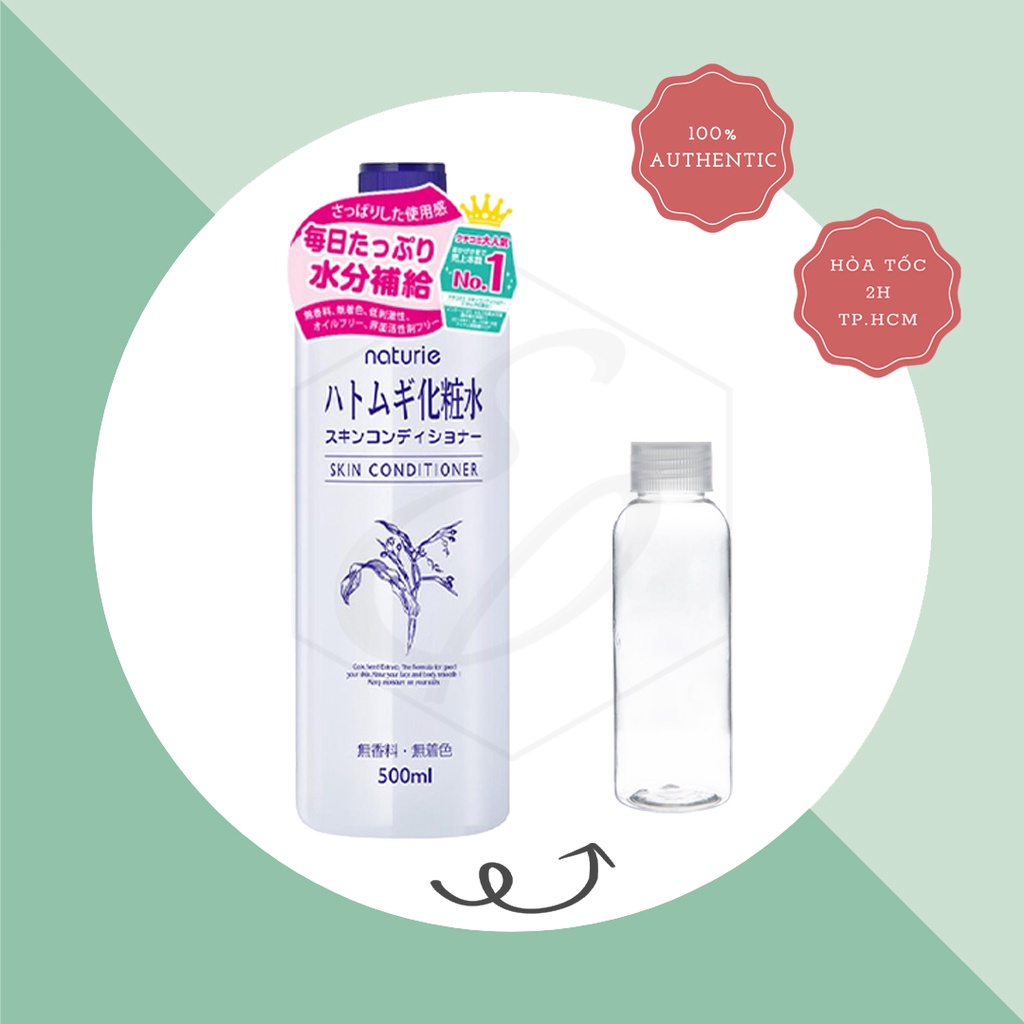 Nước Hoa Hồng Ý Dĩ Naturie Hatomugi Skin Conditioner - 500ml