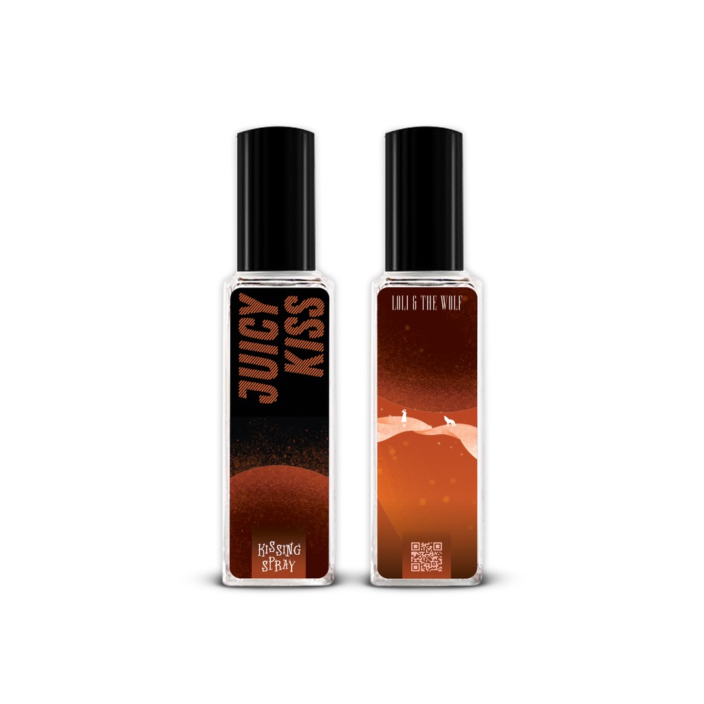 Xịt thơm miệng Kissing Spray  ☘️[CHÍNH HÃNG]☘️hương Juicy Kiss vị Đào nhỏ gọn bỏ túi chai xịt thuỷ tinh 20ml - LOLI &amp; TH