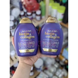 [385ml] Dầu gội xả Ogx Biotin & Collagen