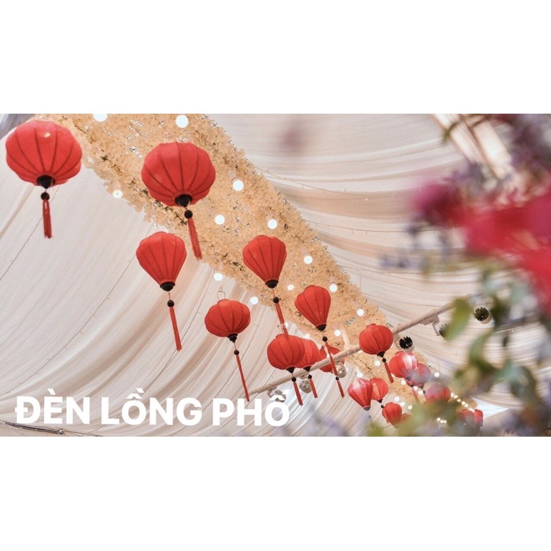 Đèn Lồng Đỏ(CÓ SẴN)(30cm-45cm-60cm )Hội An (sỉ ib zalo) mua 10 = sỉ