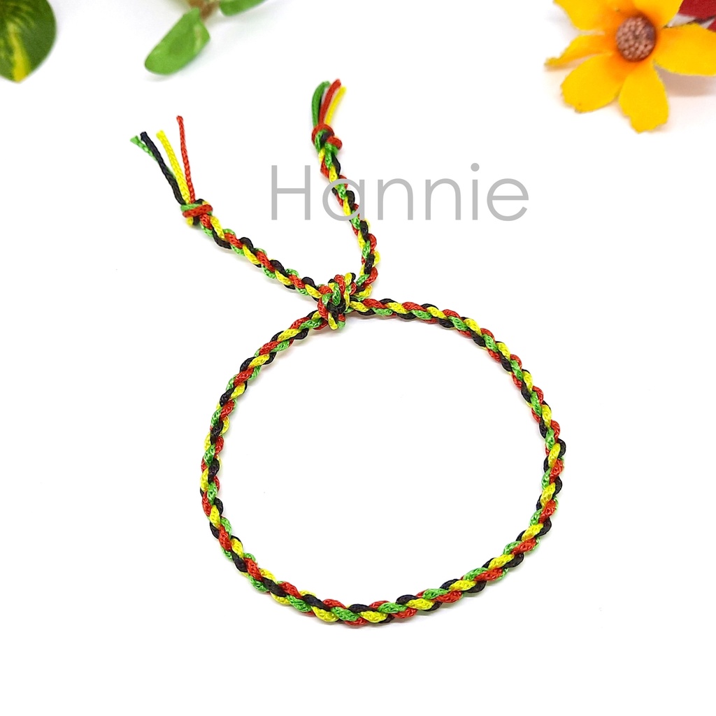 (Tay/Chân) Vòng chỉ tình bạn - Vòng đeo nam nữ chống thấm nước waterproof - Friendship Bracelet handmade