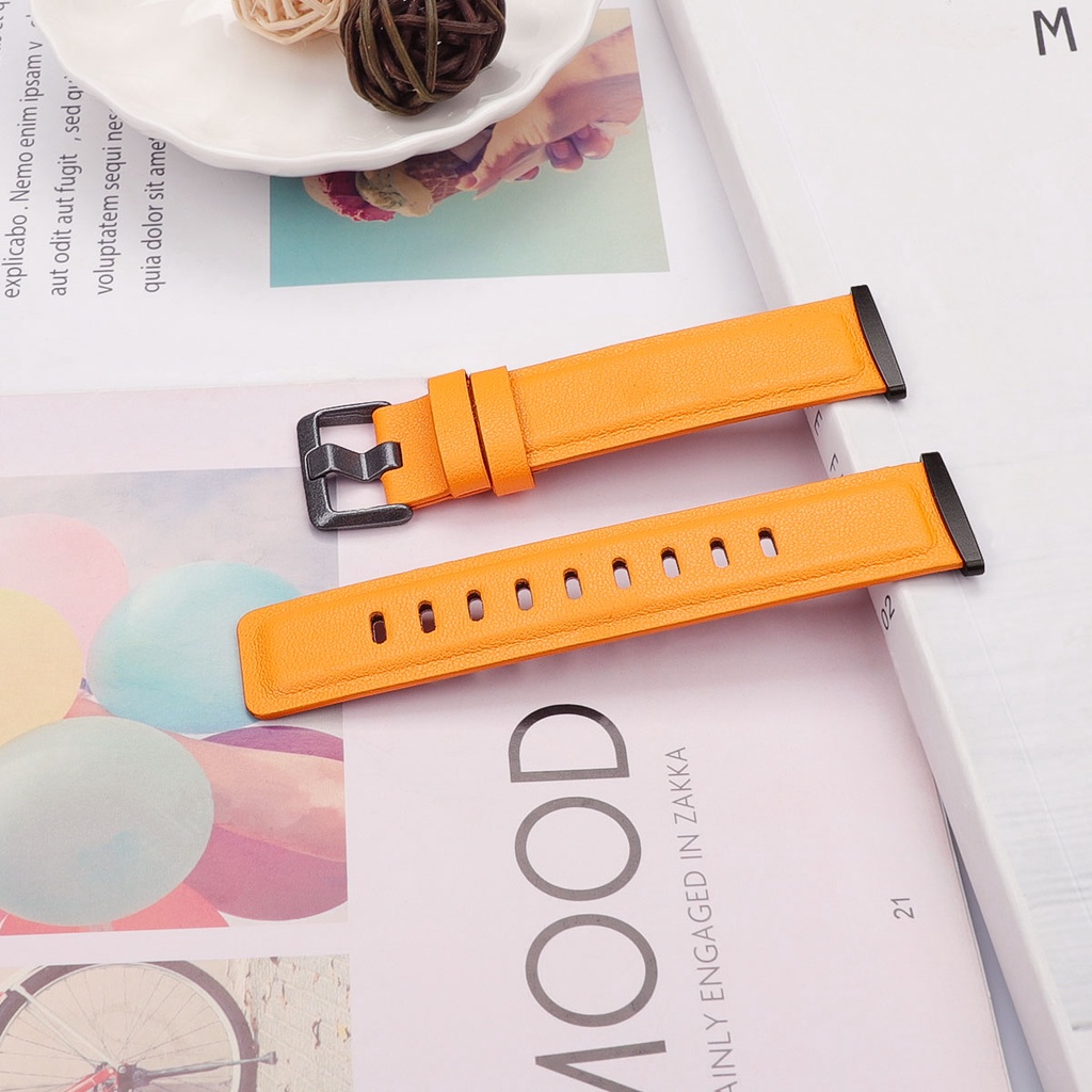 Dây Đeo Thay Thế Bằng Da Thật Cho Fitbit Versa 4 / 3 Band / Fitbit Sense 2 / 1 / Fitbit Versa 4 / 3 / Fitbit Sense