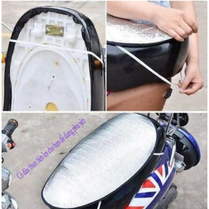 Lót yên xe máy chống nóng