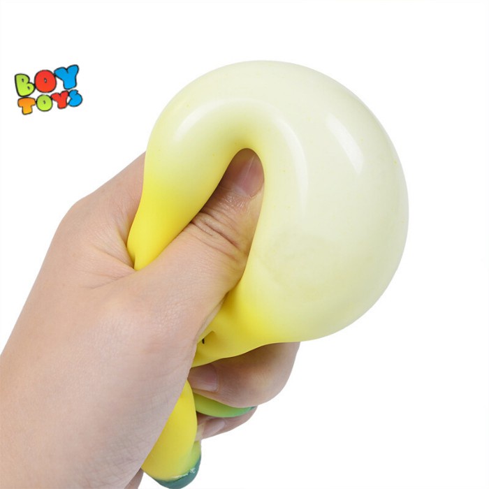 Đồ chơi mềm dẻo Squishy Mochi quả chuối dễ thương, xả stress giải tỏa căng thẳng