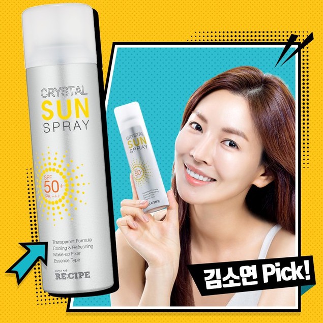 Xịt chống nắng Crystal Sun Spray SPF50+ (150ml). dưỡng ẩm, bảo vệ da