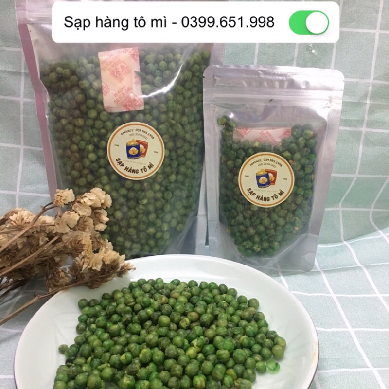 500gr Đậu Hà Lan Tỏi Ớt ⚡️FREESHIP⚡️ HÀNG CHUẨN, HÀNG A giòn, bùi bùi, thơm thơm ngon khó cưỡng