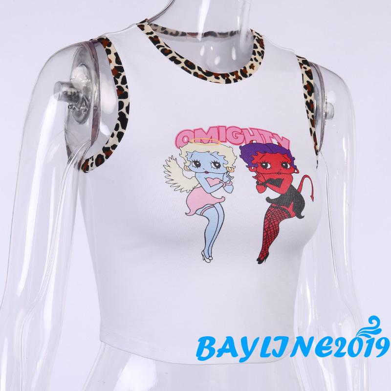 Áo Nữ Không Tay Họa Tiết Da Báo Trẻ Trung Cá Tính Sành Điệu