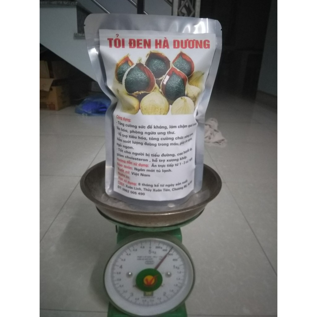 Tỏi đen (500g) được lên men 45 ngày từ tỏi trắng Kinh môn Hải Dương