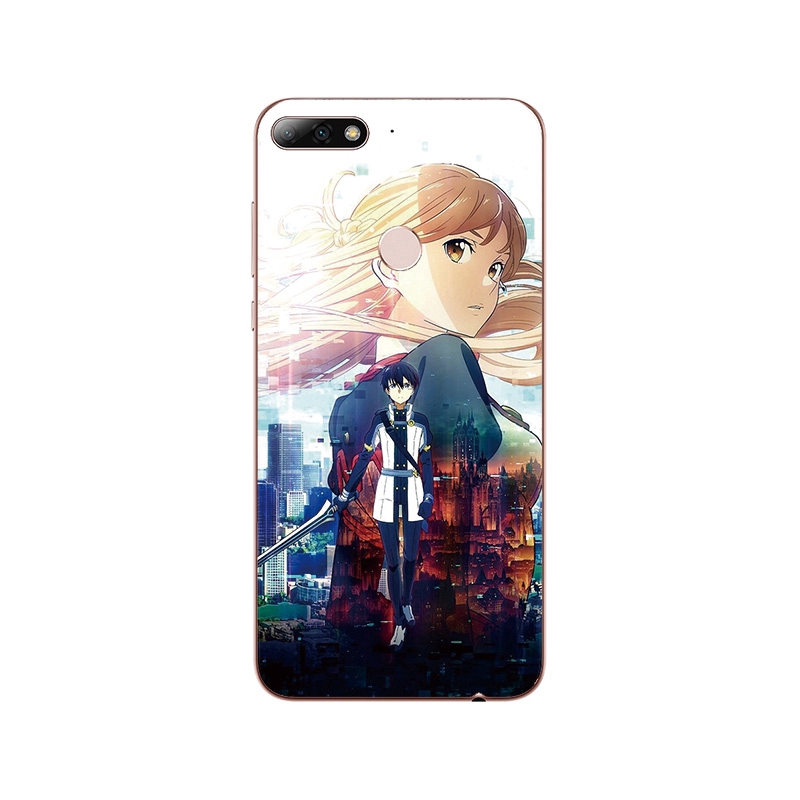 Sword art online anime Phone Case For ZTE Blade V7 V8 Lite Max Mini V9 V10 Vita silicone Cover