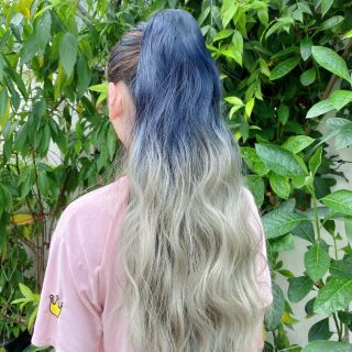 Tóc ngậm xù omprer 2màu đẹp