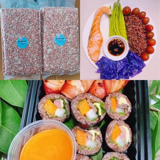 Gạo lứt đỏ dẻo Điện Biên thơm ngon (1kg) siêu rẻ