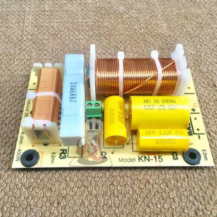 Mạch loa phân tầng array từ neo full đơn KN-15 1 bass 1 treb 01 cái