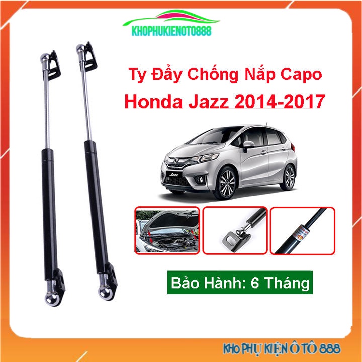 Ty capo Honda Jazz 2014-2015-2016-2017 hỗ trợ mở nắp ca pô tự động dễ dàng