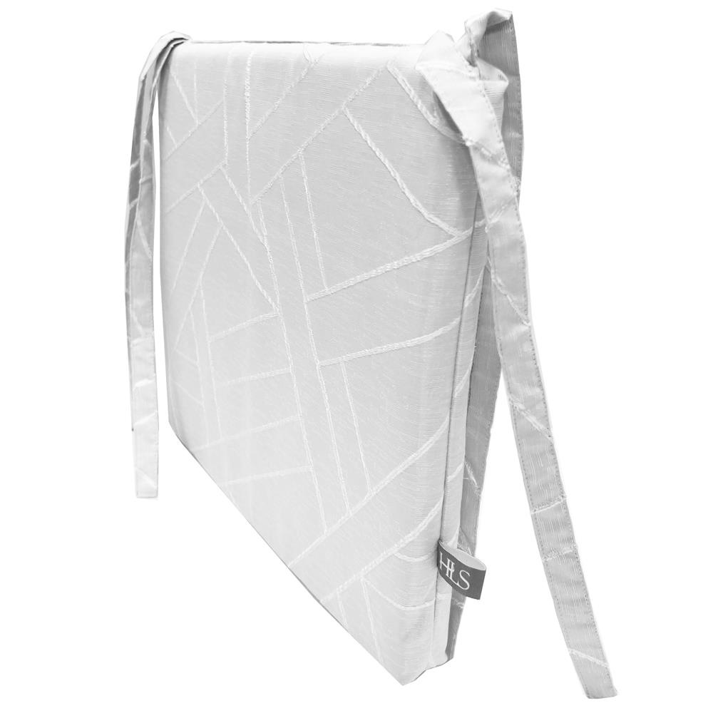 HomeBase HLS đệm ghế ngồi mousse dày vải bọc bằng Polyester mềm mại thoải mái Thái Lan 45x45 cm xám
