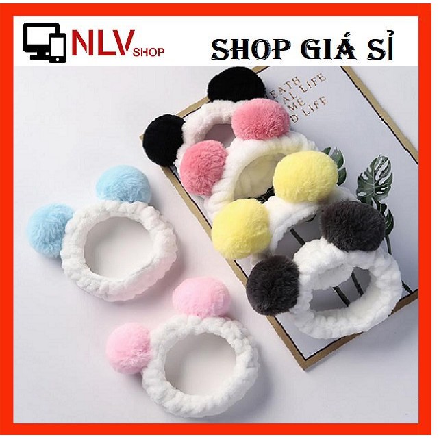 NlvShop2016 - Băng đô tai Gấu các màu phong cách Ulzzang các màu siêu xinh