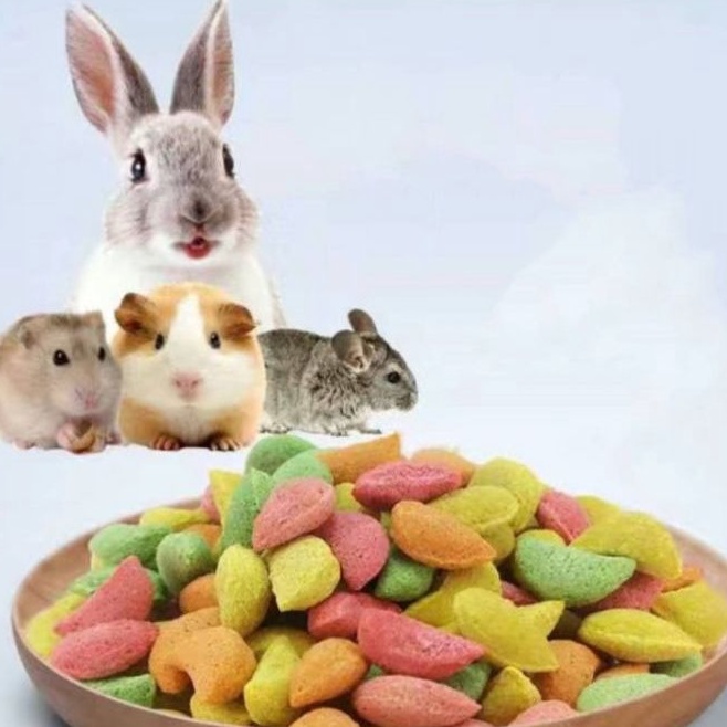 Nén rau củ, hoa quả, nén cỏ ăn vặt mài răng cho Thỏ, bọ ú, hamster