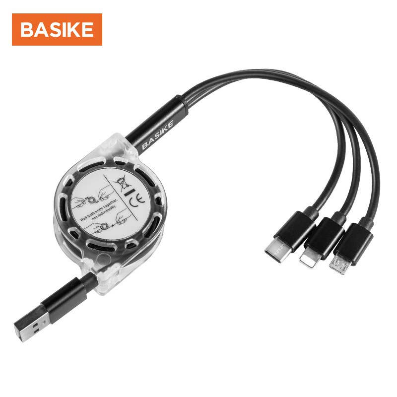 Cáp sạc 2.1A 1.2M cho Type-C / Micro / For iPhone