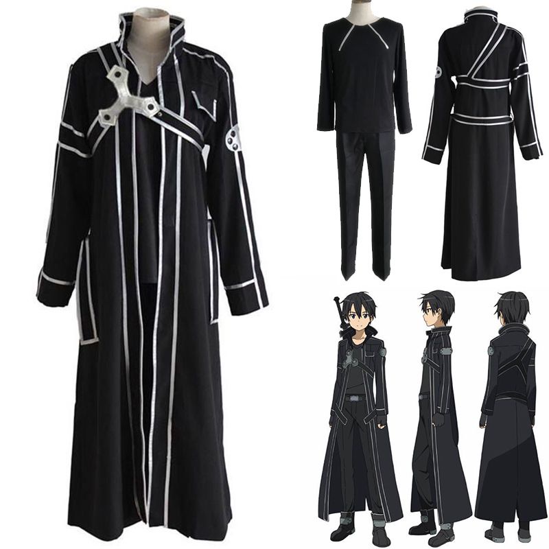 Trang Phục Hóa Trang Nhân Vật kirito Krigaya kazuto Trong sword art online