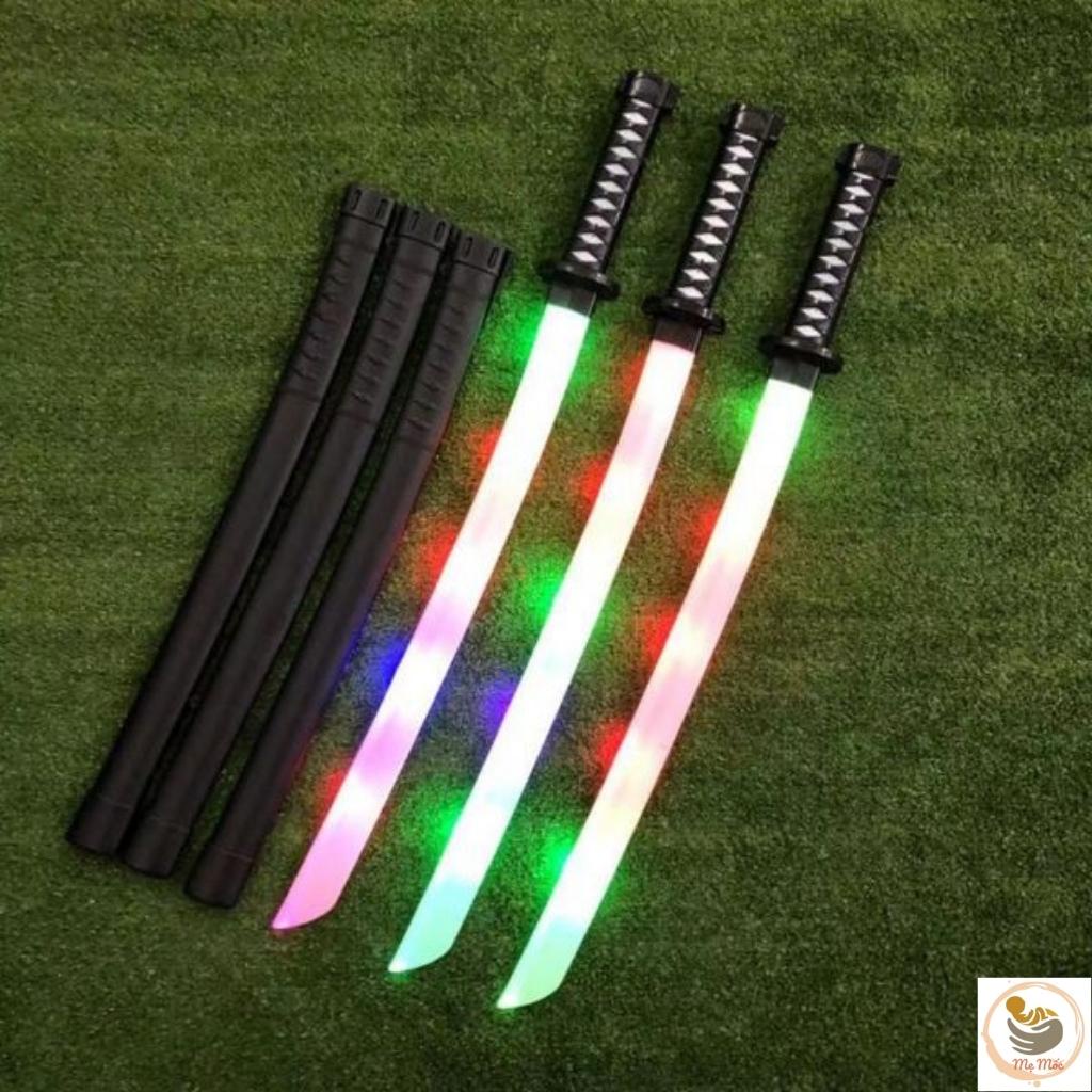 Kiếm Nhựa Phát Sáng Katana Có Đèn Âm Thanh Đồ Chơi Phát Sáng Kiếm Nhựa Đèn Led Hot Trend Shop Mẹ Mốc