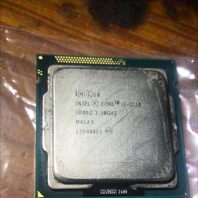 Cpu intel core i3-3220 đã sử dụng