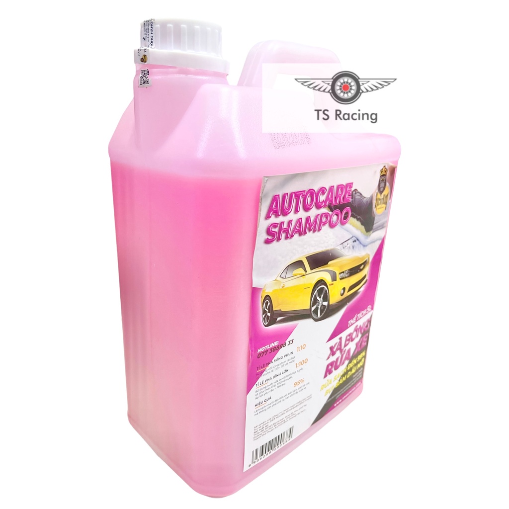 Sprayking xà bông rửa xe có chạm siêu bóng can 5l