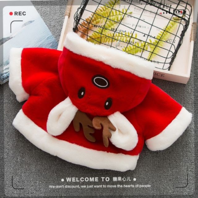 Áo choàng tuần lộc xinh xắn