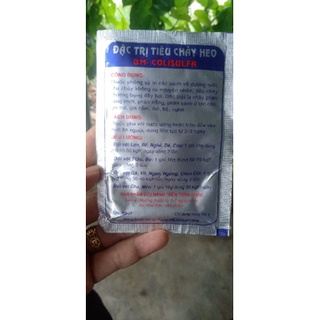 Tiêu chảy heo gói 10g