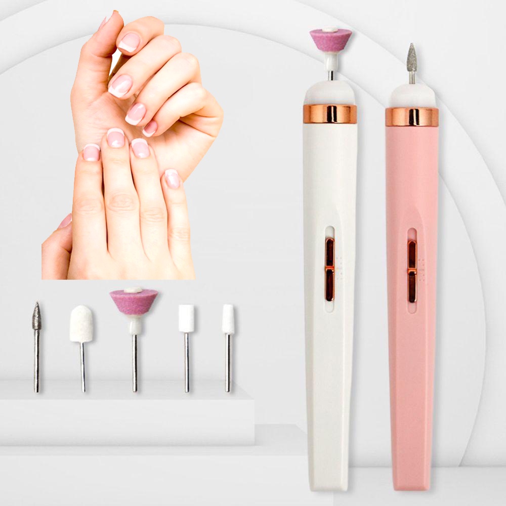 Bộ 5 Dụng Cụ Máy Mài Móng Tay Móng Chân Đa Năng