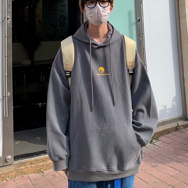 Áo hoodie nhung dày dặn tuyết phong cách Hong Kong thời trang Thu Đông sành điệu dành cho các cặp đôi size M-5XL  | BigBuy360 - bigbuy360.vn