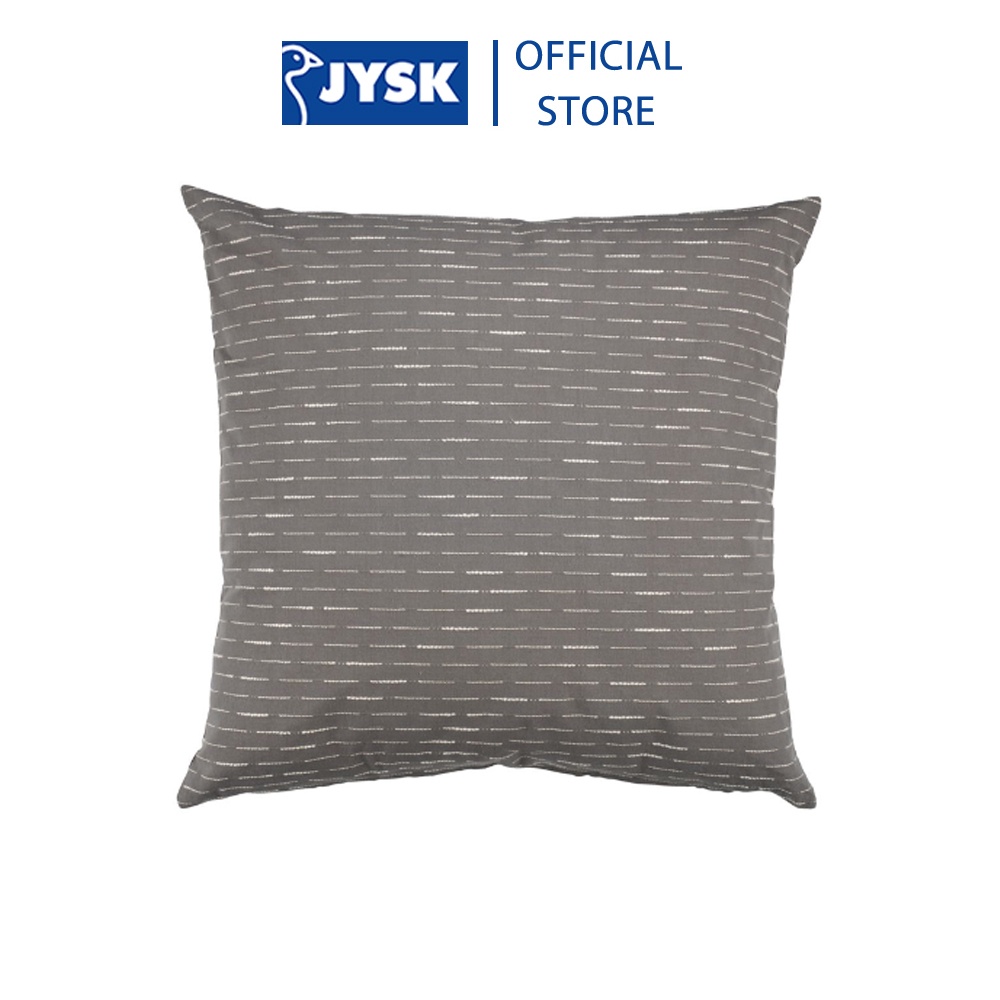 Gối trang trí | JYSK Strandkars | cotton | xám | R65xD65cm