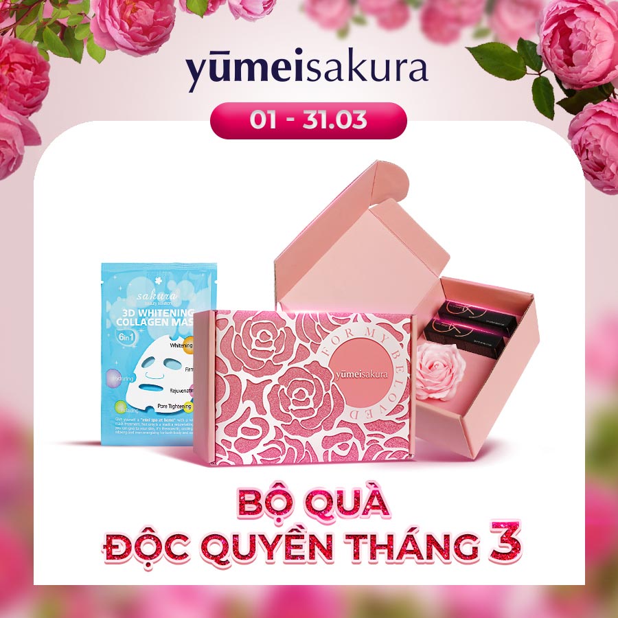 Bộ quà tặng 2 son Yumeisakura - Phiên bản giới hạn mừng 8.3