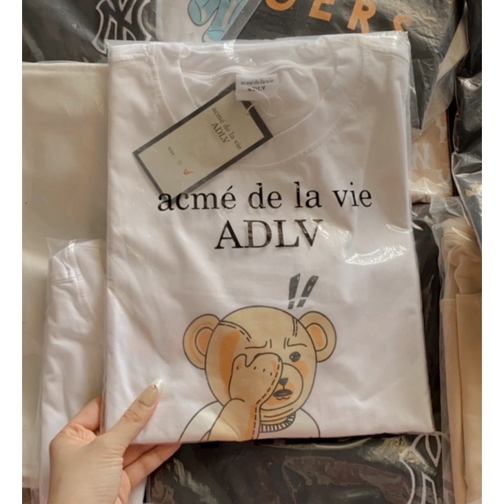 Áo Thun ADLV Teddy Full Tag Xuất Xịn Cotton Ảnh Thật