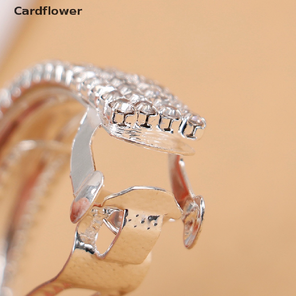 Kẹp Tóc Đính Đá Kim Loại Thời Trang Cho Nữ