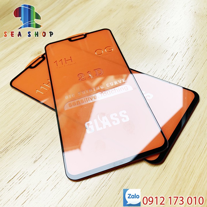 [BỘ 2 KÍNH] Kính cường lực Huawei Y9 2019 Full màn hình 9D - Miếng dán màn hình tràn viền