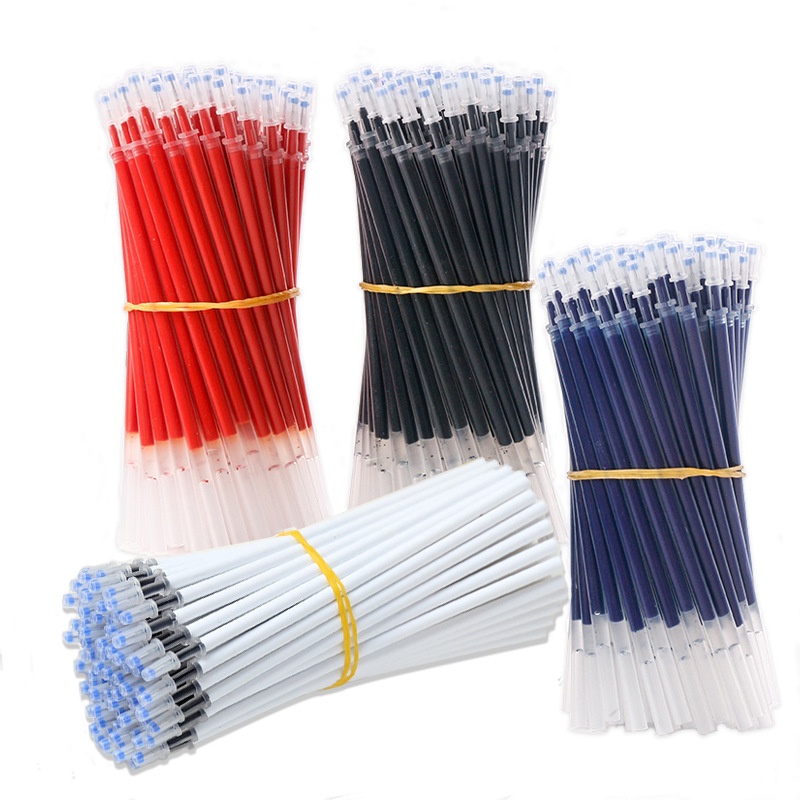 Set 20-50-100 Cái Ngòi Ruột Bút Mực Nước Đen - Đỏ - Xanh