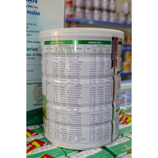 Sữa mát Oracare 4 GrowPlus - hỗ trợ phát triển chiều cao trí não thị giác cho trẻ 1 đến 10 tuổi 900g