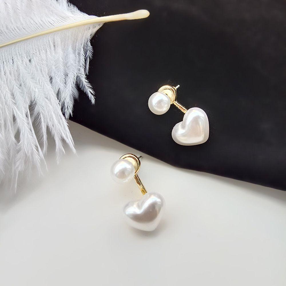 Khuyên Tai Hình Trái Tim Đơn Giản Ngọt Ngào Cho Nữ