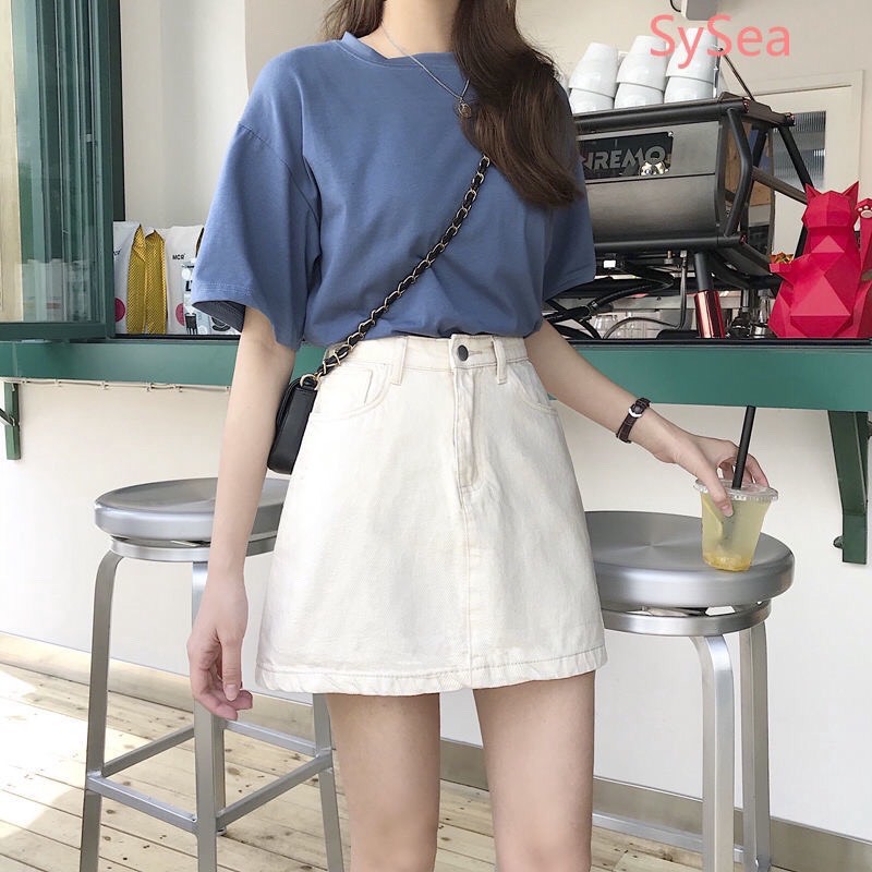 Chân Váy Nữ Chữ A Lưng Cao Phối Túi May Kèm Quần Lót Trong Cho Nữ Chất Kaki Trẻ Trung | BigBuy360 - bigbuy360.vn