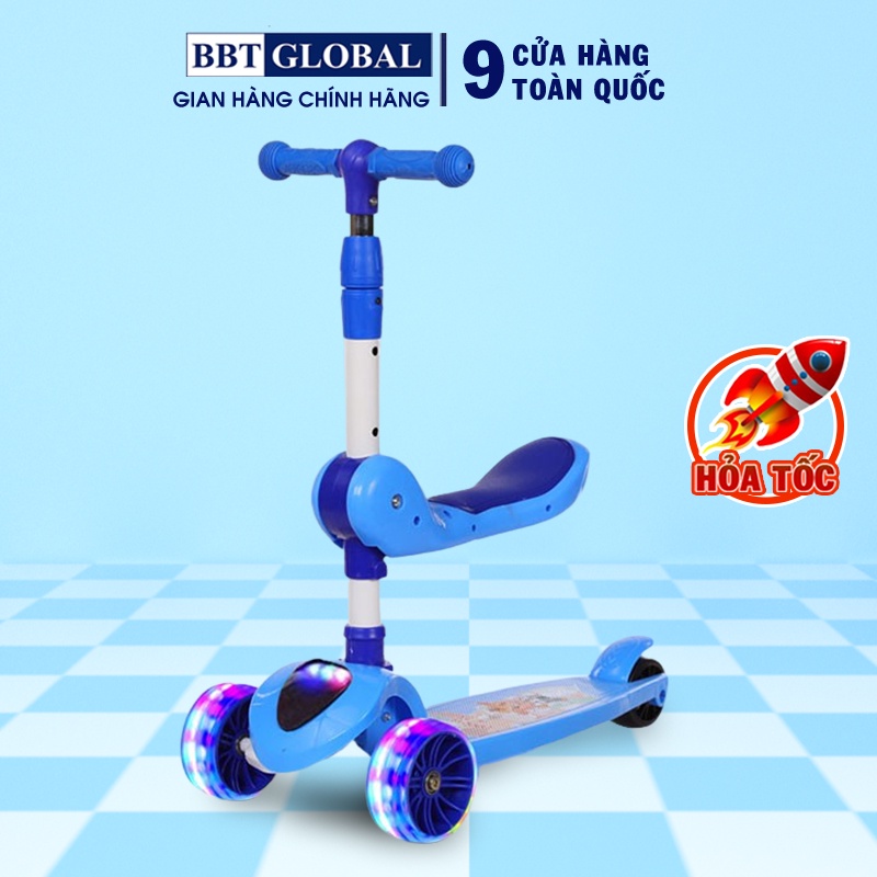 Xe trượt Scooter BBT Global 2 trong 1 cho bé SK1306B